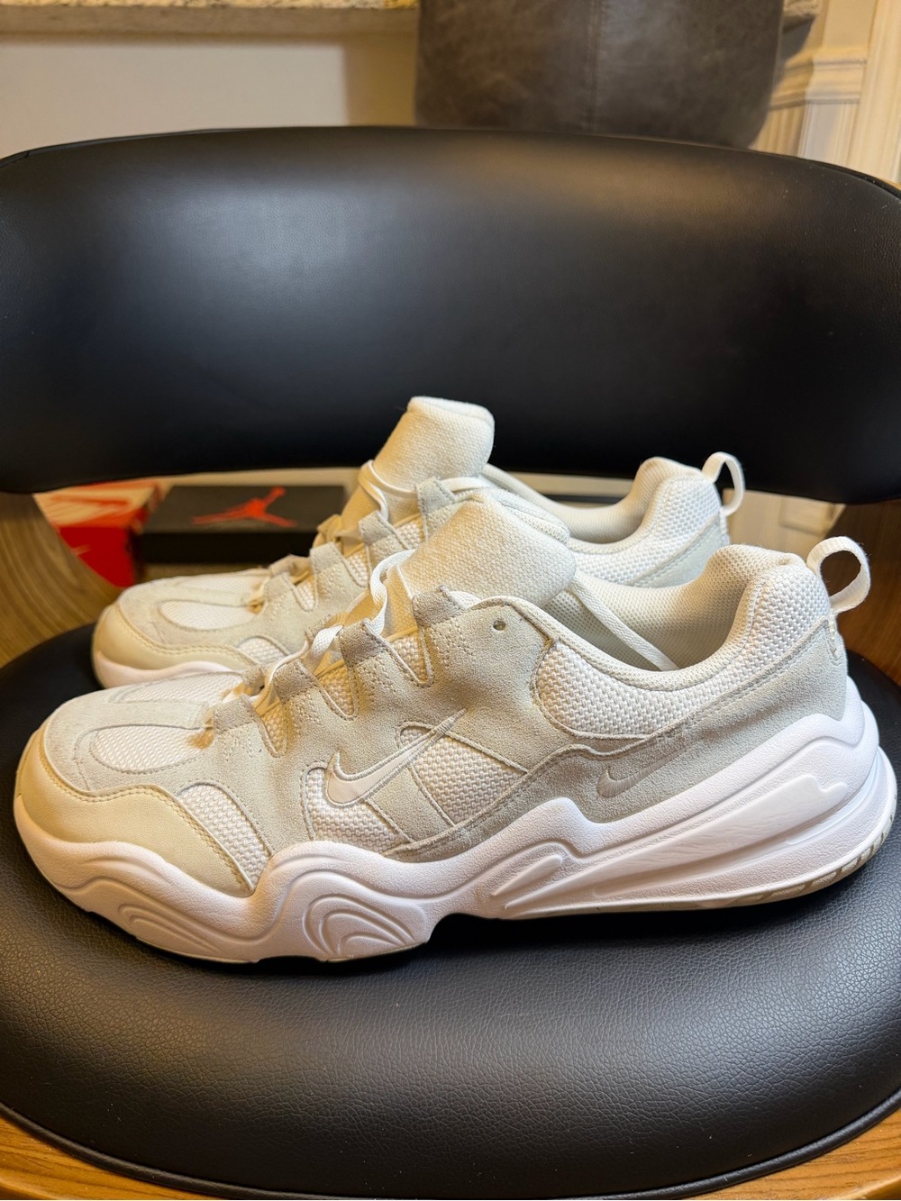 Nike Tech Hera Men's Size 15 Shoes Sneakers 'Photon Dust White' FJ9532 100